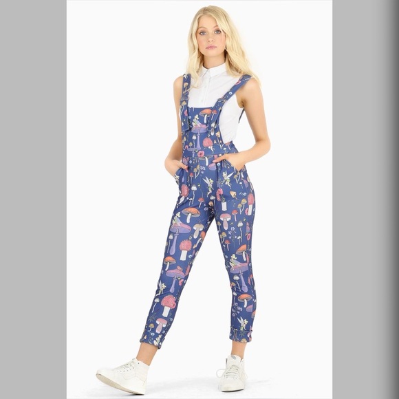 Blackmilk Pants - BlackMilk Tinkerbell Overalls